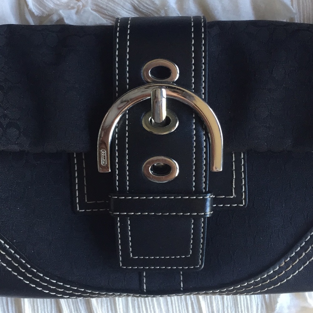 Black coach bag - Picture 2 of 4